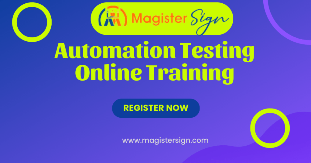 Automation Testing Online Training