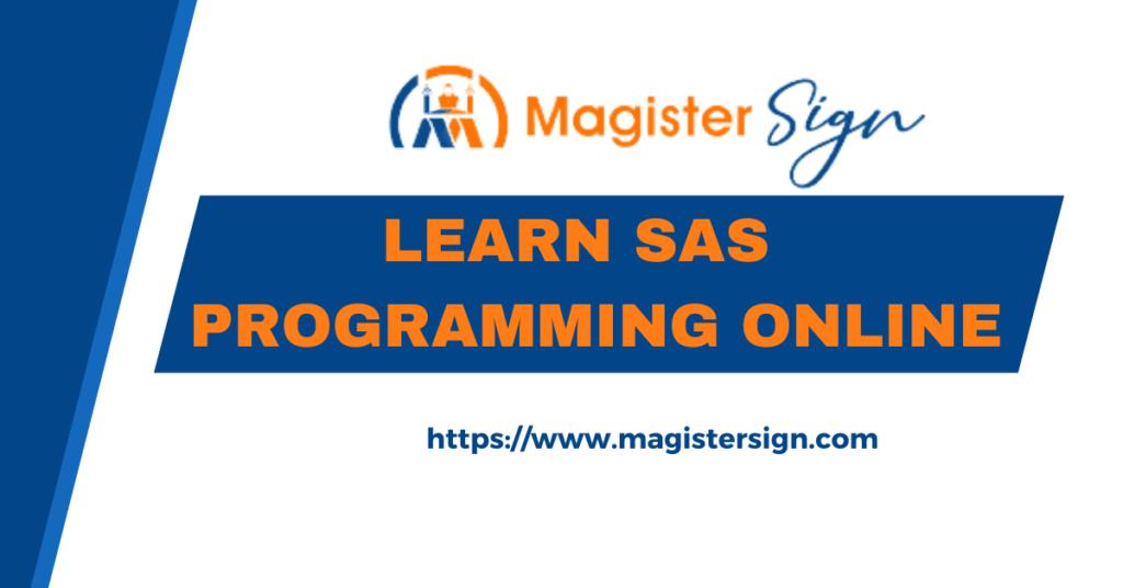 SAS Course Online Training